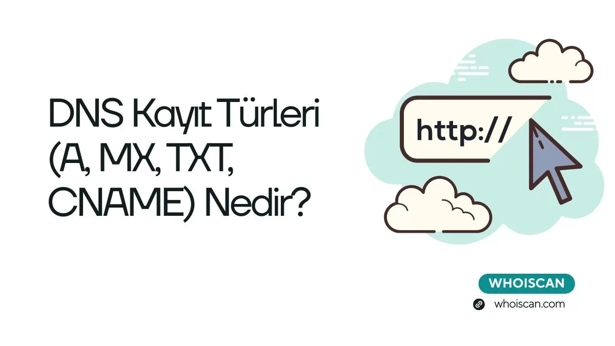DNS Kayıt Türleri (A, MX, TXT, CNAME) Nedir?