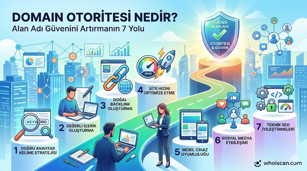 Domain Otoritesi Nedir? Alan Adı Güvenini Artırmanın 7 Yolu